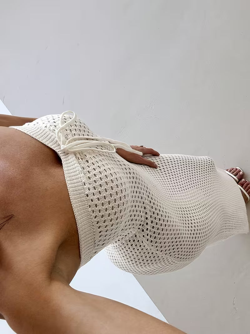 Vestido Largo 'Brisa Blanca'